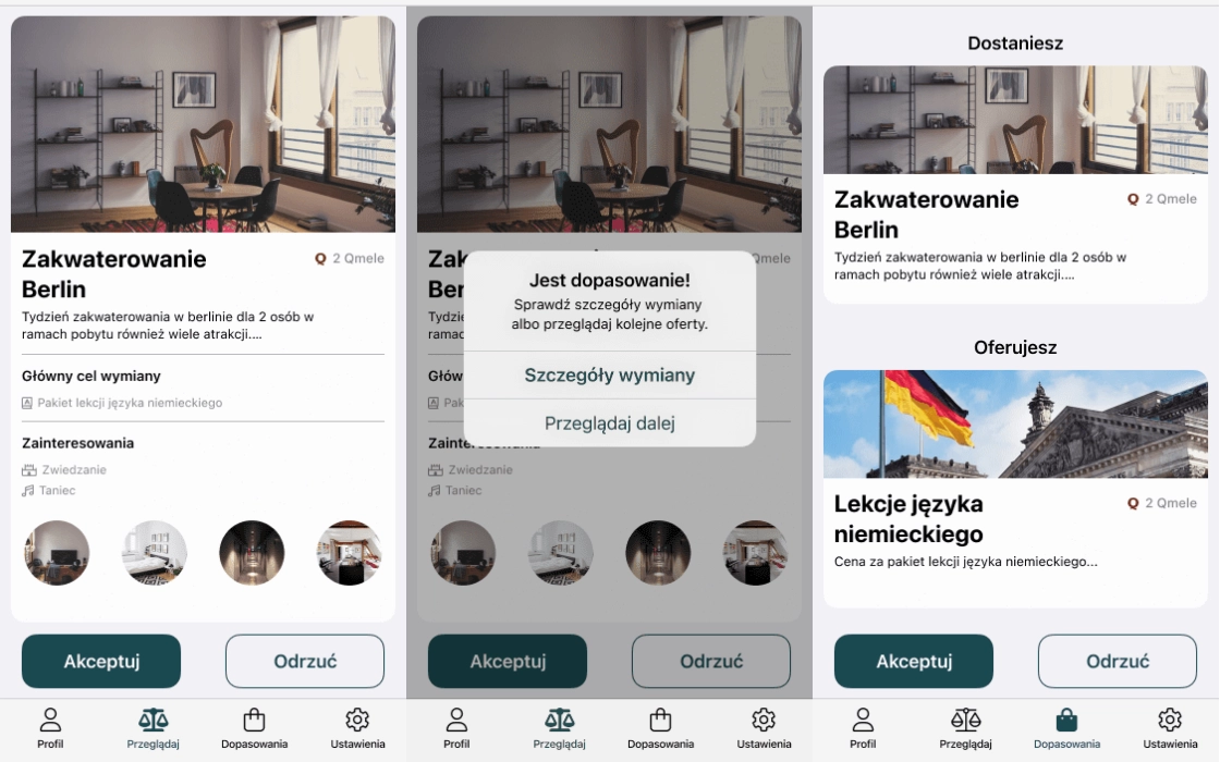 Onboarding flow